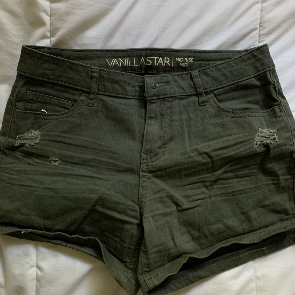 Green Shorts - Picture 2 of 4